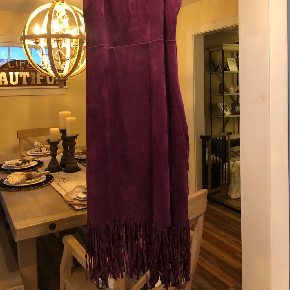 Suede Venus dress